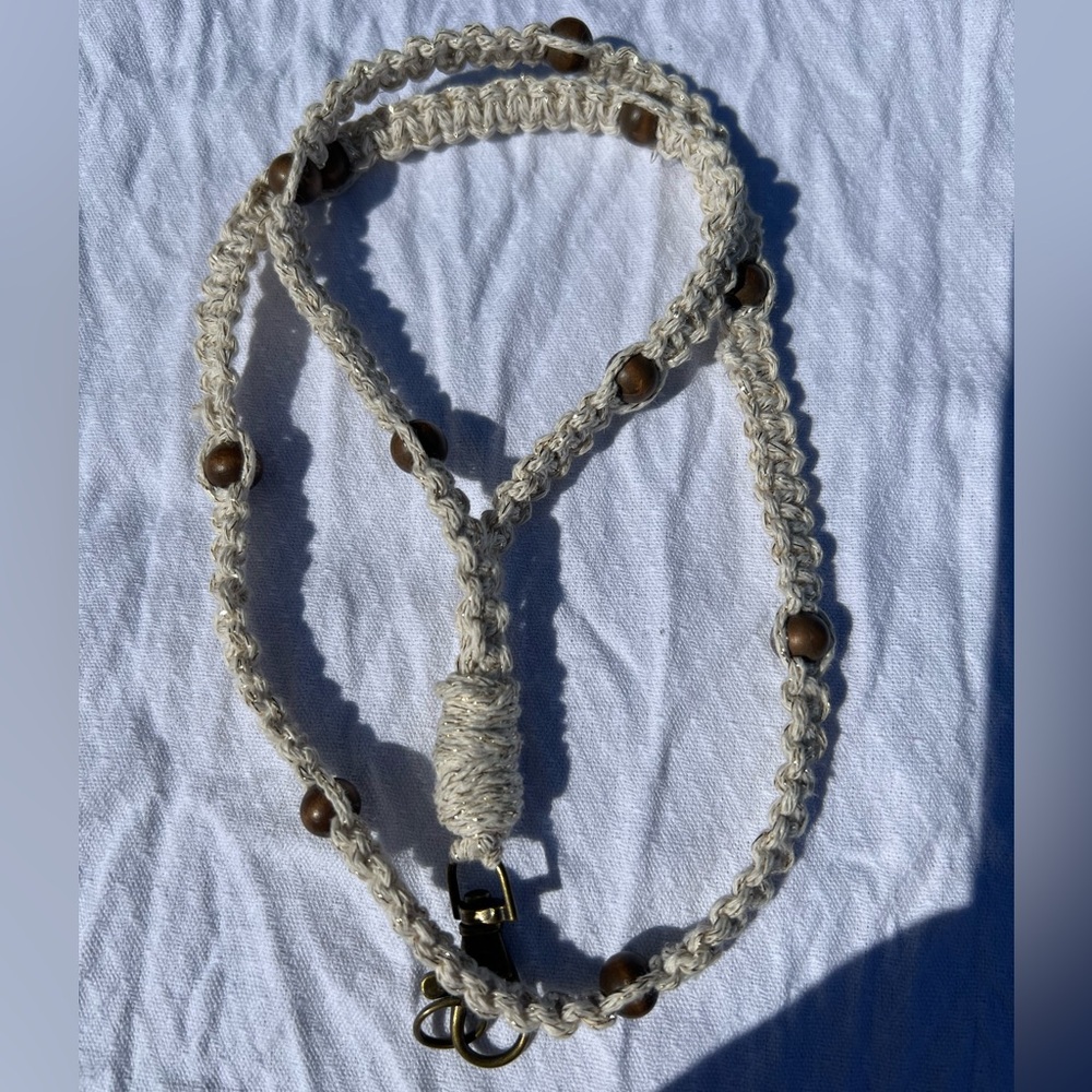 Handmade Macramé Lanyard
